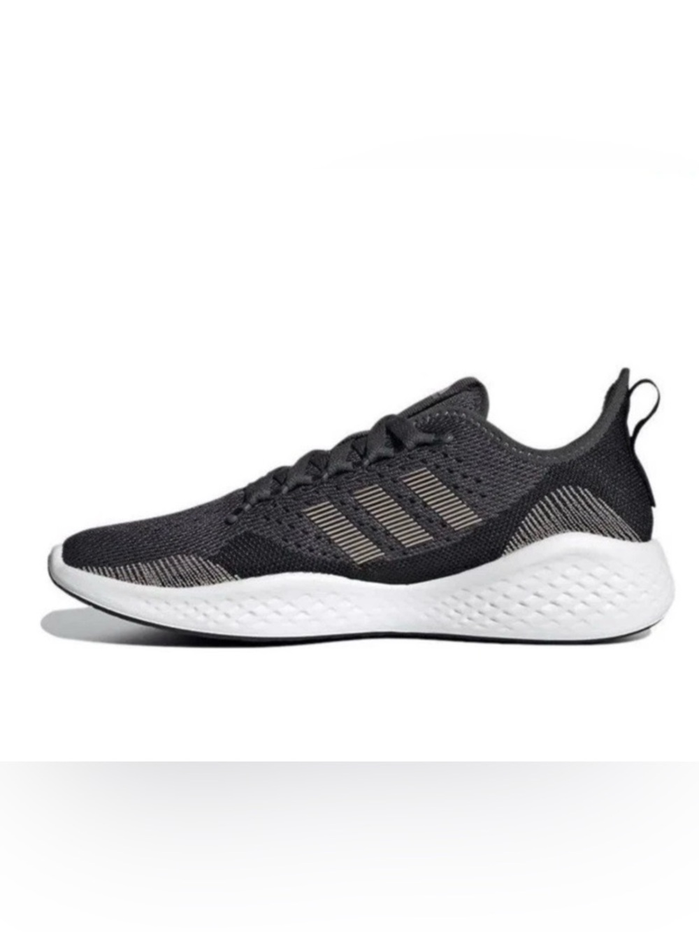 Adidas Fluidflow 2.0 'Black Champagne Metallic' FZ1977 Women's 5.5